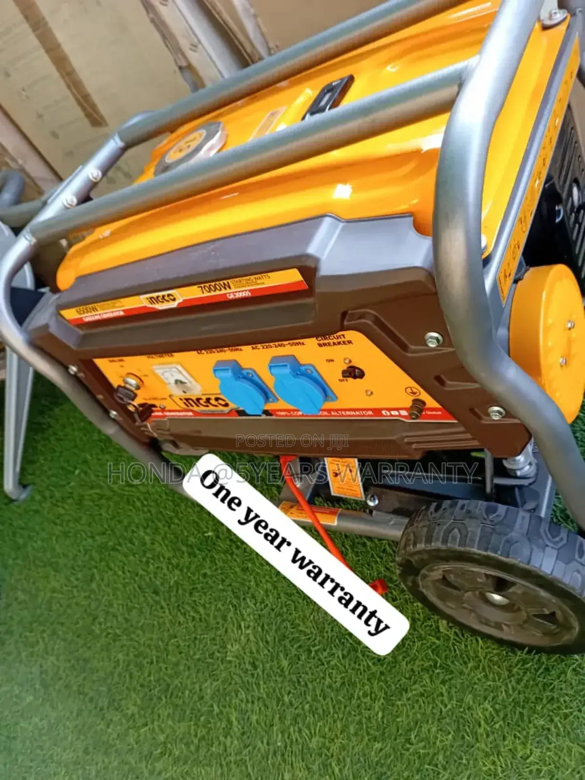 Changing the World 7.5kva 8500watt Petrol Ingco Generator