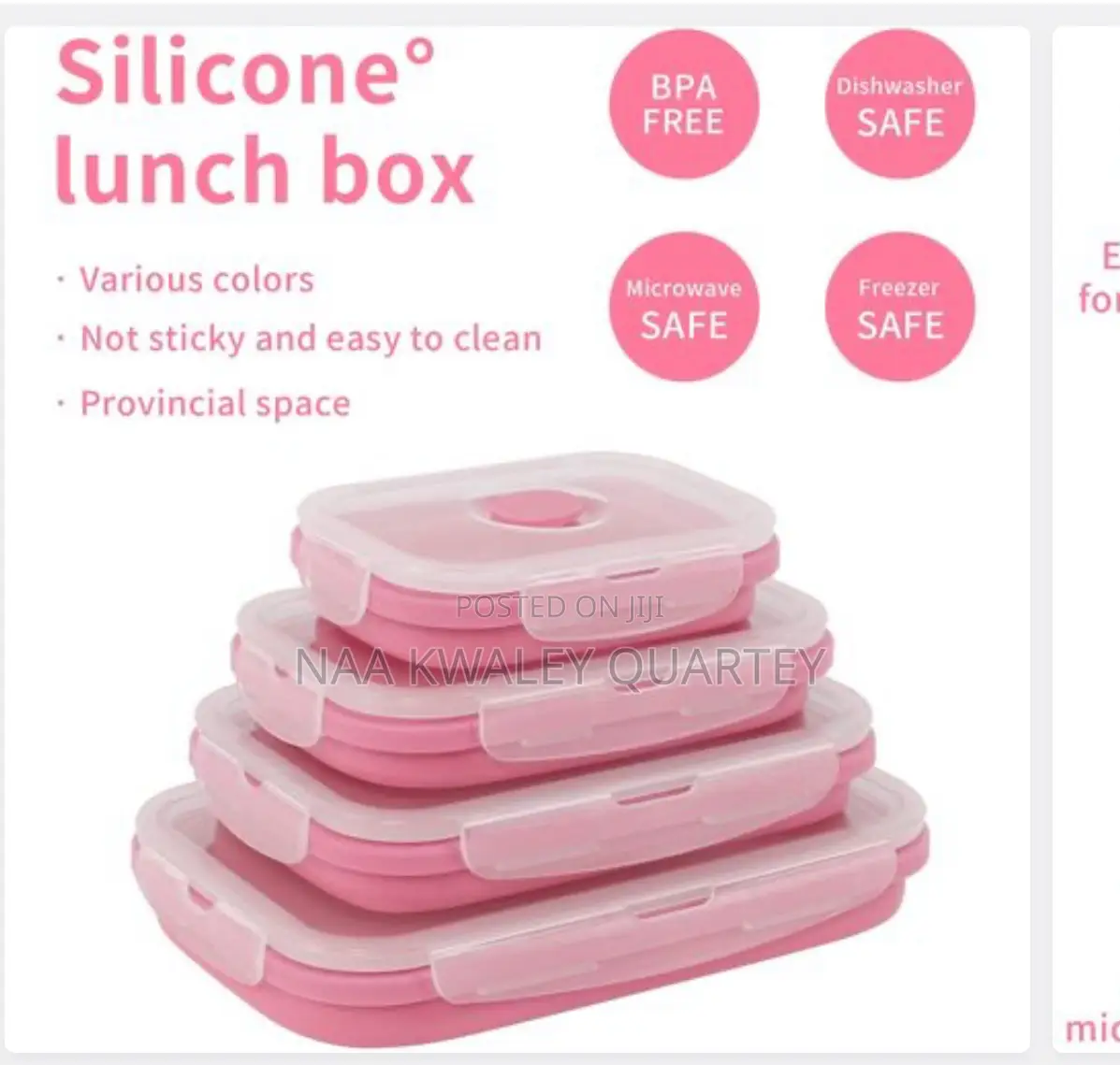 Silicone Foldable Lunch Box