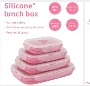 Silicone Foldable Lunch Box