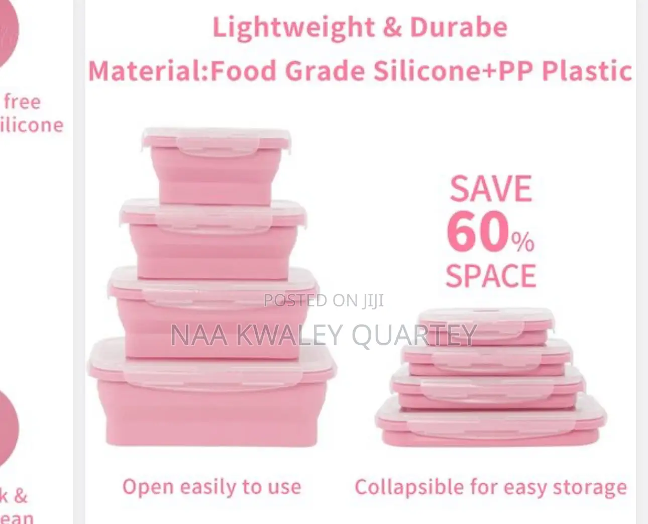 Silicone Foldable Lunch Box