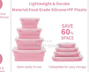 Silicone Foldable Lunch Box