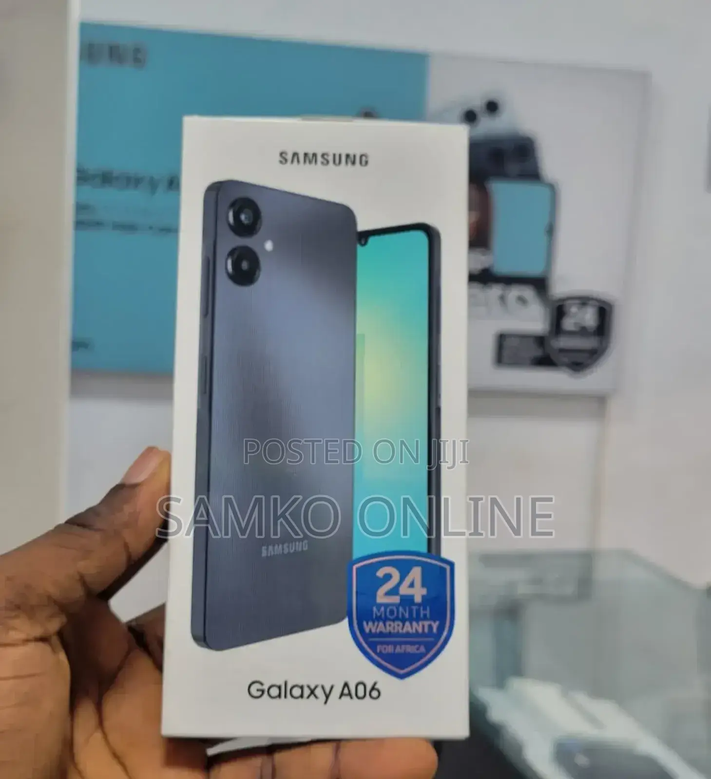 New Samsung Galaxy A06 64 GB Black