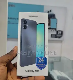 New Samsung Galaxy A06 64 GB Black