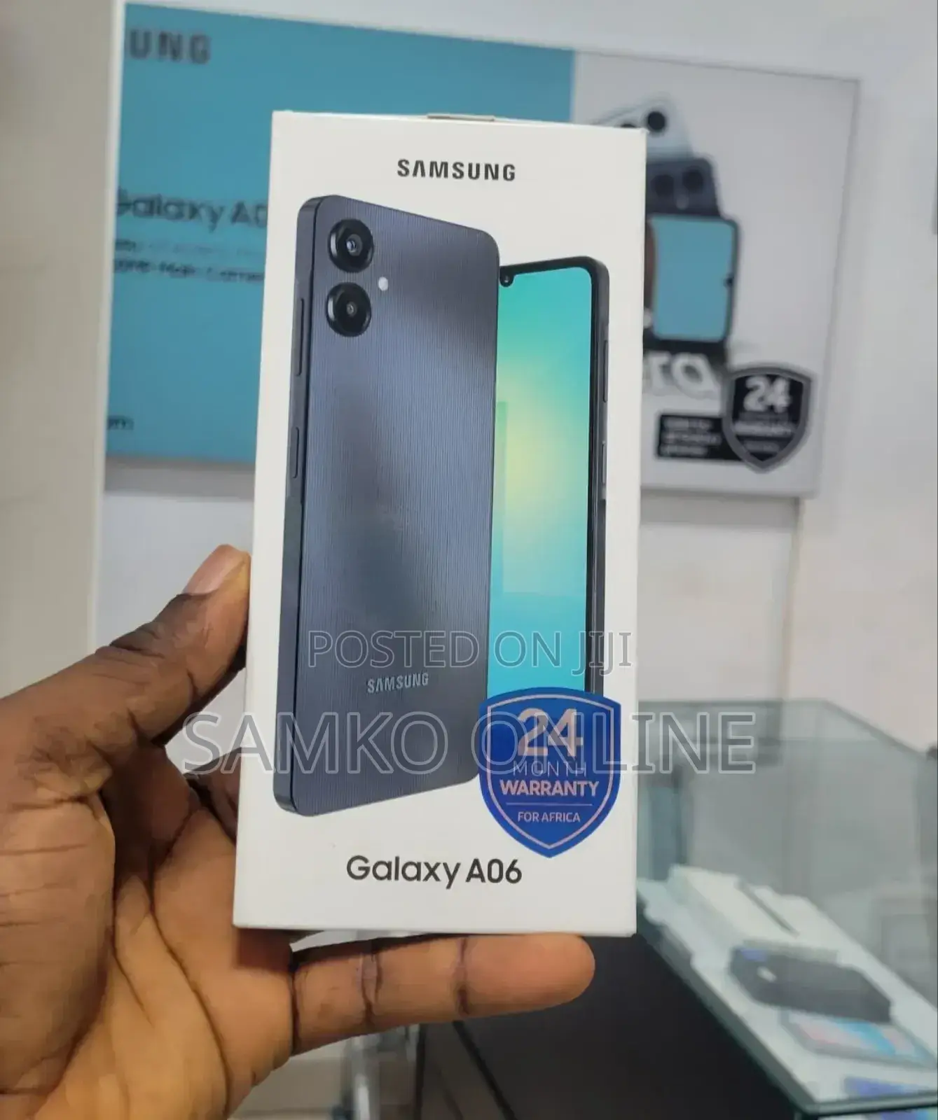 New Samsung Galaxy A06 64 GB Black