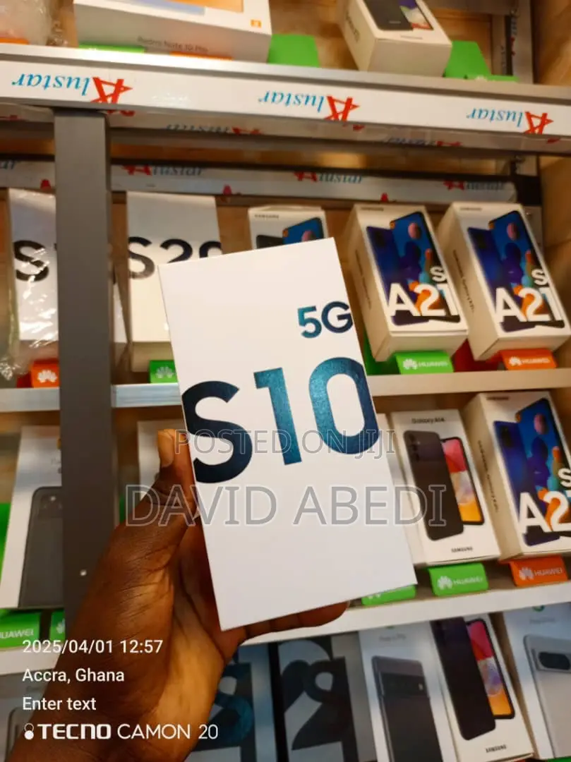 New Samsung Galaxy S10 5G 512 GB Black