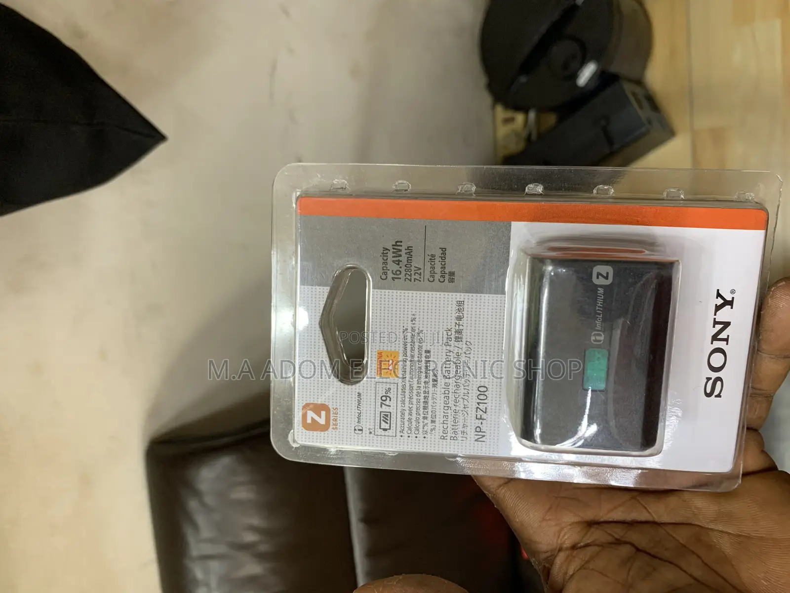 Sony Np-Fz100 High Capacity Z Series Battery