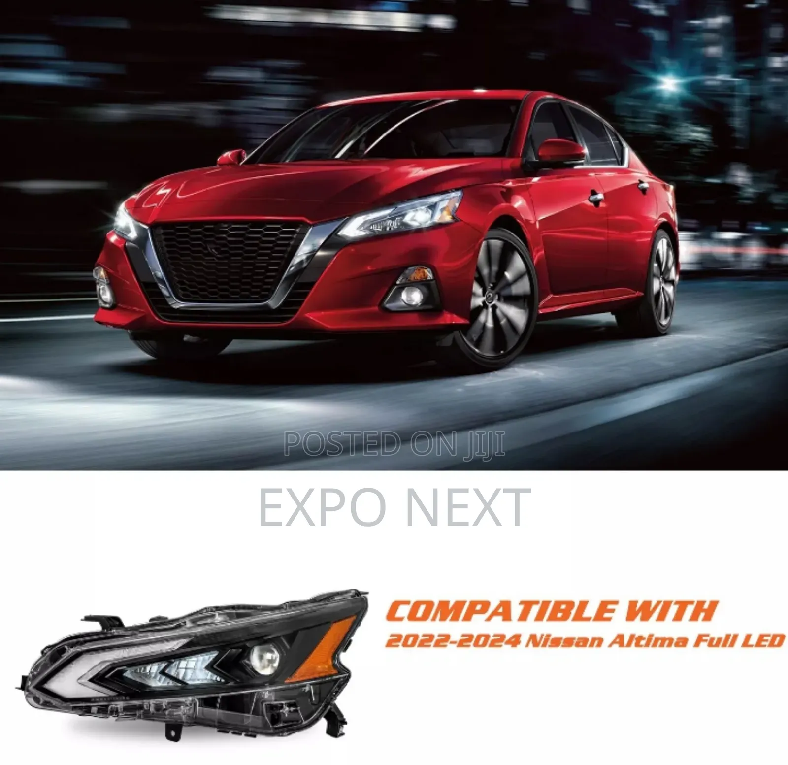 Nissan Altima Led Headlights 2022-2024
