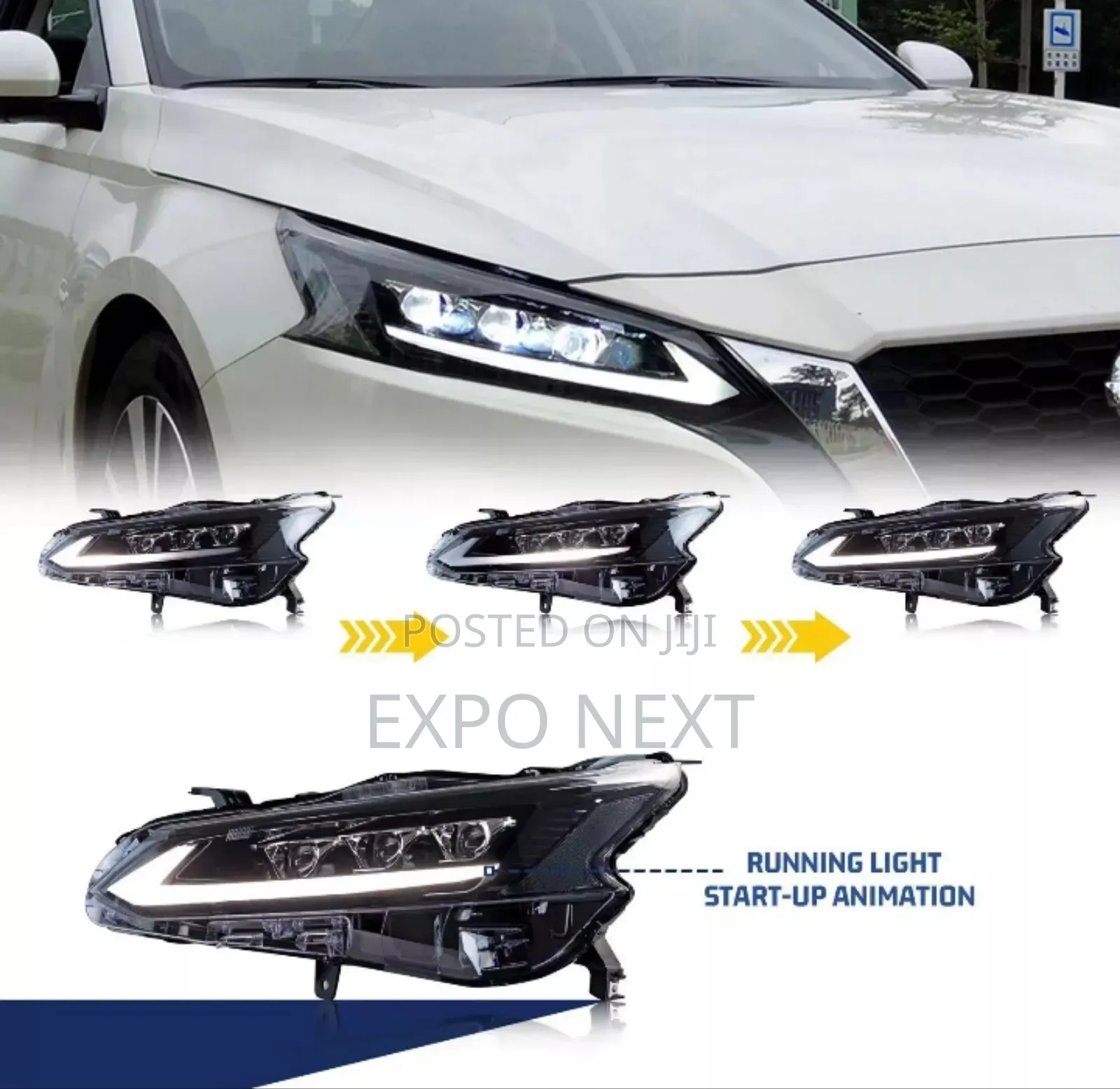 Nissan Altima Led Headlights 2022-2024