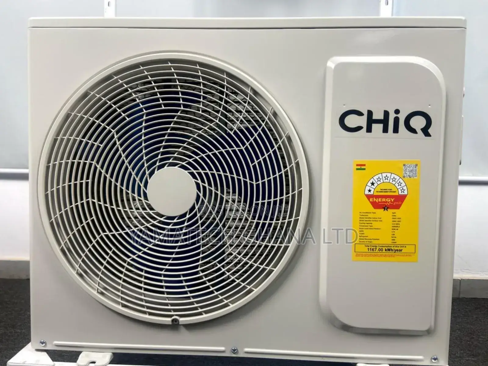 Chiq Inverter 1.5hp Ac  With Wifi & Ultramodern Design And Technology