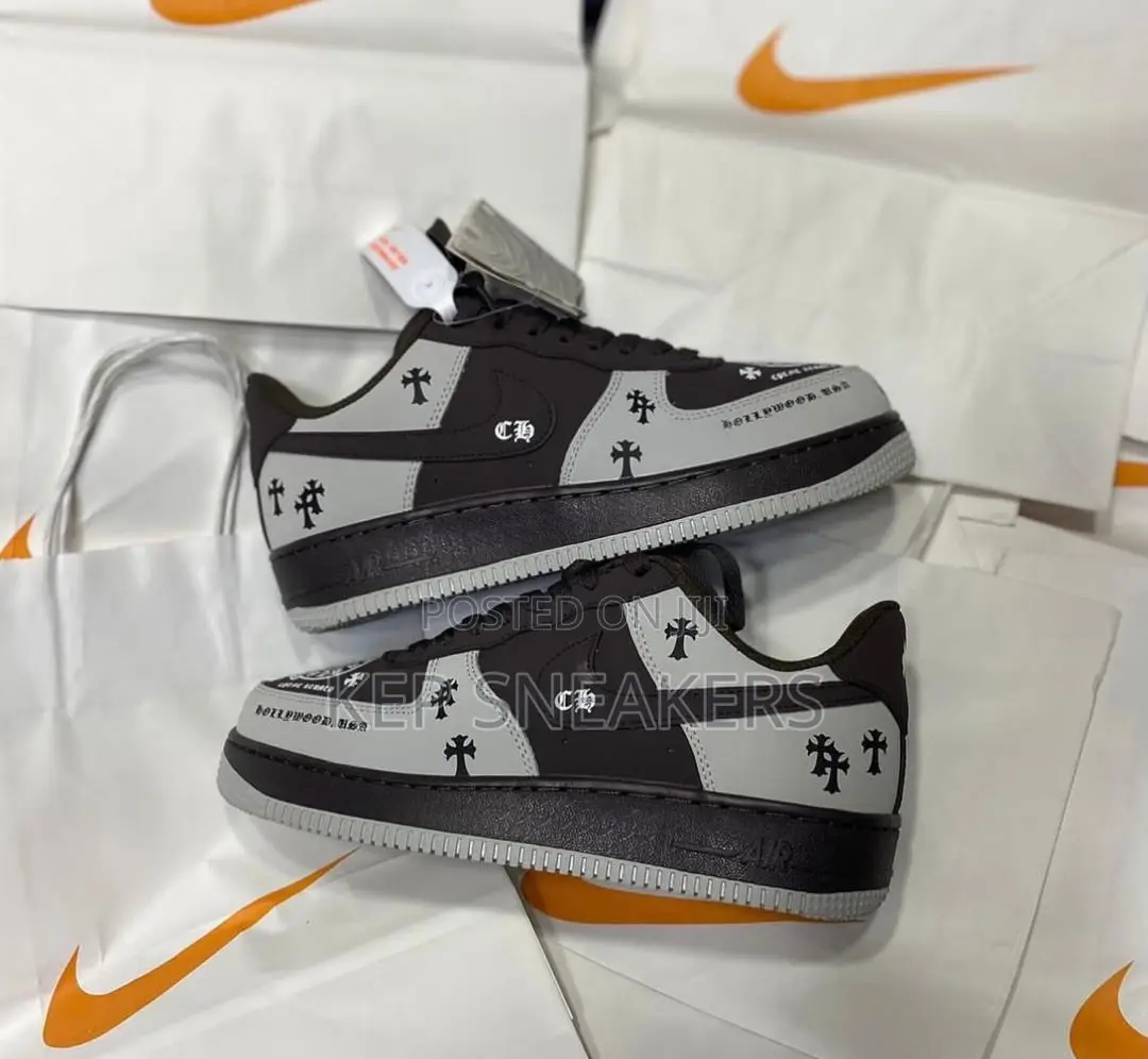 Nike Airforce 1 Chrome Heart