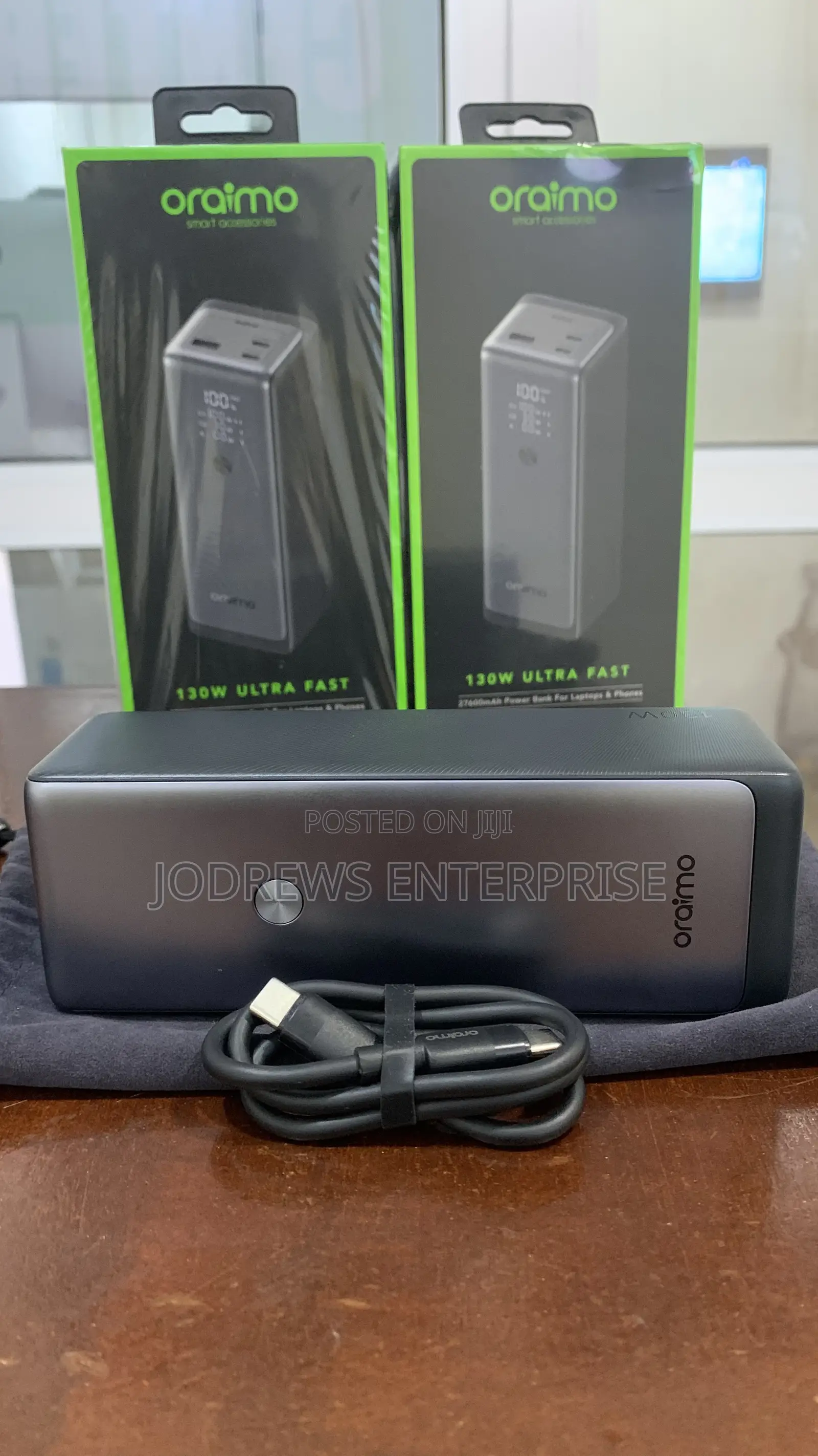 Oraimo Powerjet 130 27600mah 130w Power Bank