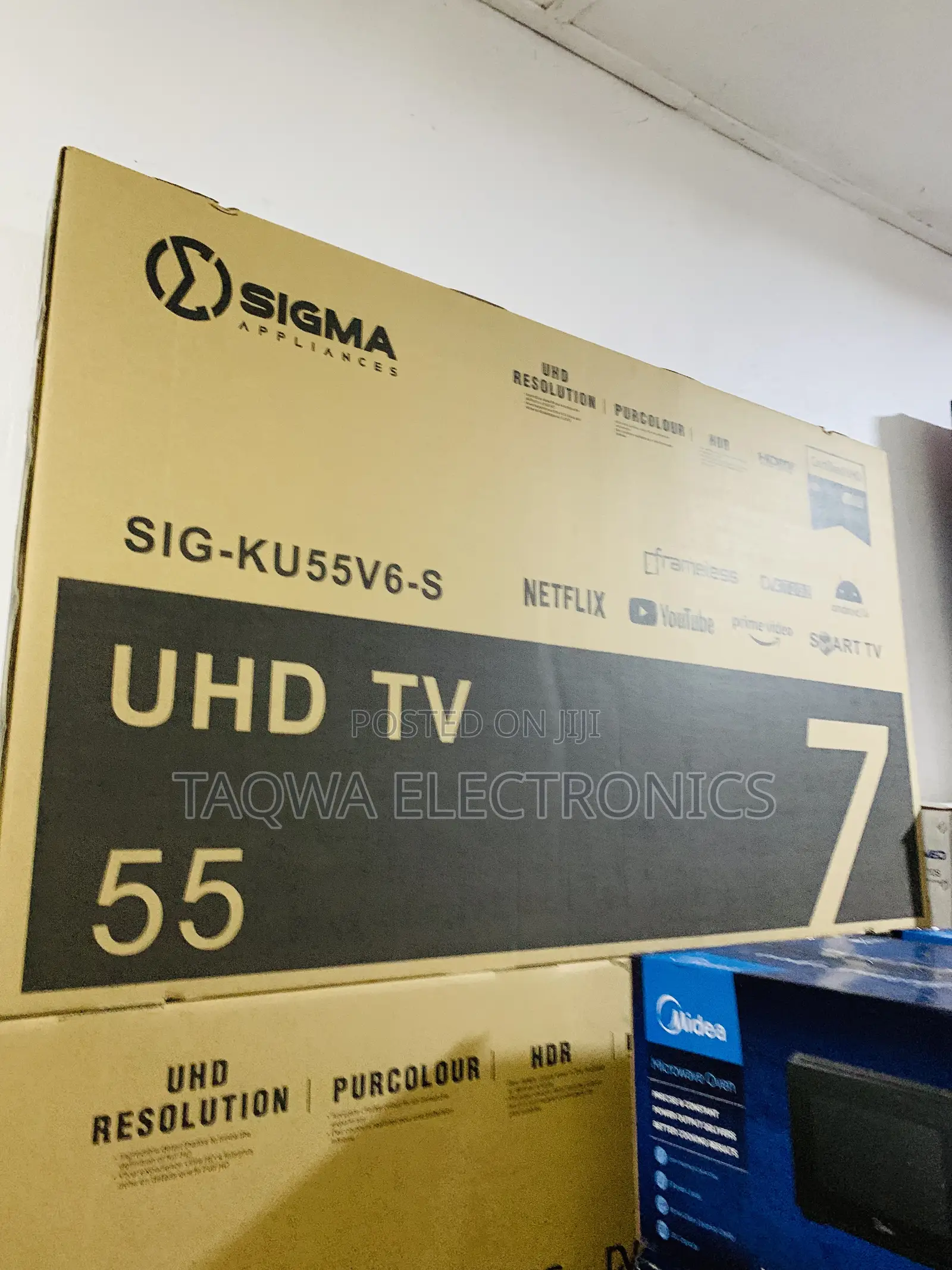 Led Uhd Sigma Android 55”Tv