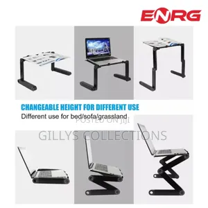 Multifunctional Laptop Table Stand With Fan