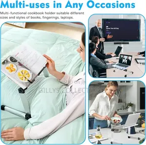 Multifunctional Laptop and Book Stand