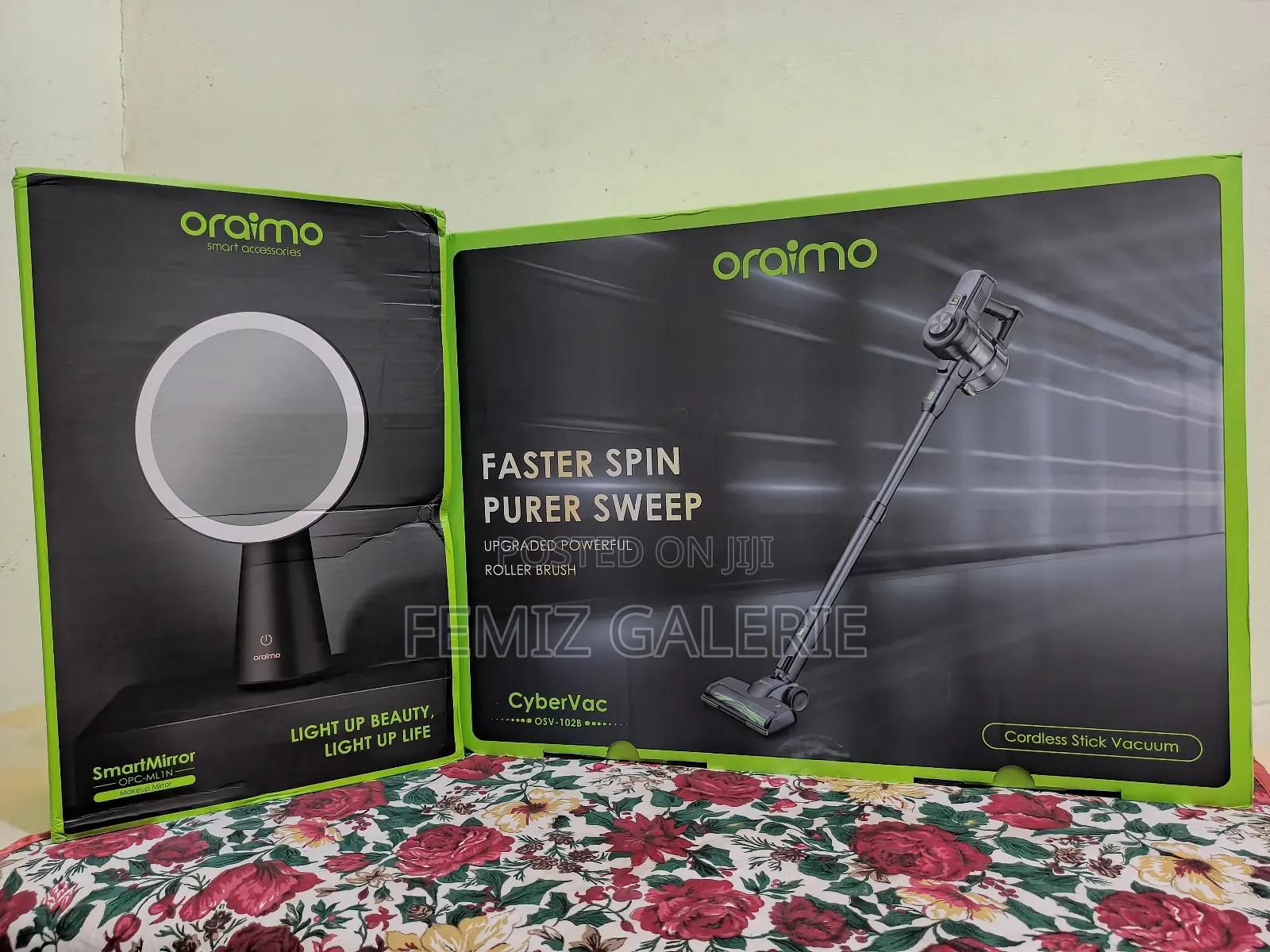 Oraimo Cybervac Cordless Stick Vacuum Plus Free Mirror