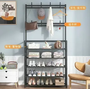 Shoe Rack + Hanger Space 80cm