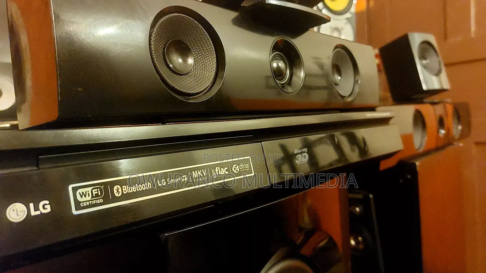 Lg Bh7240bw 1,200watts Bluetooth Blu-Ray Complete Set