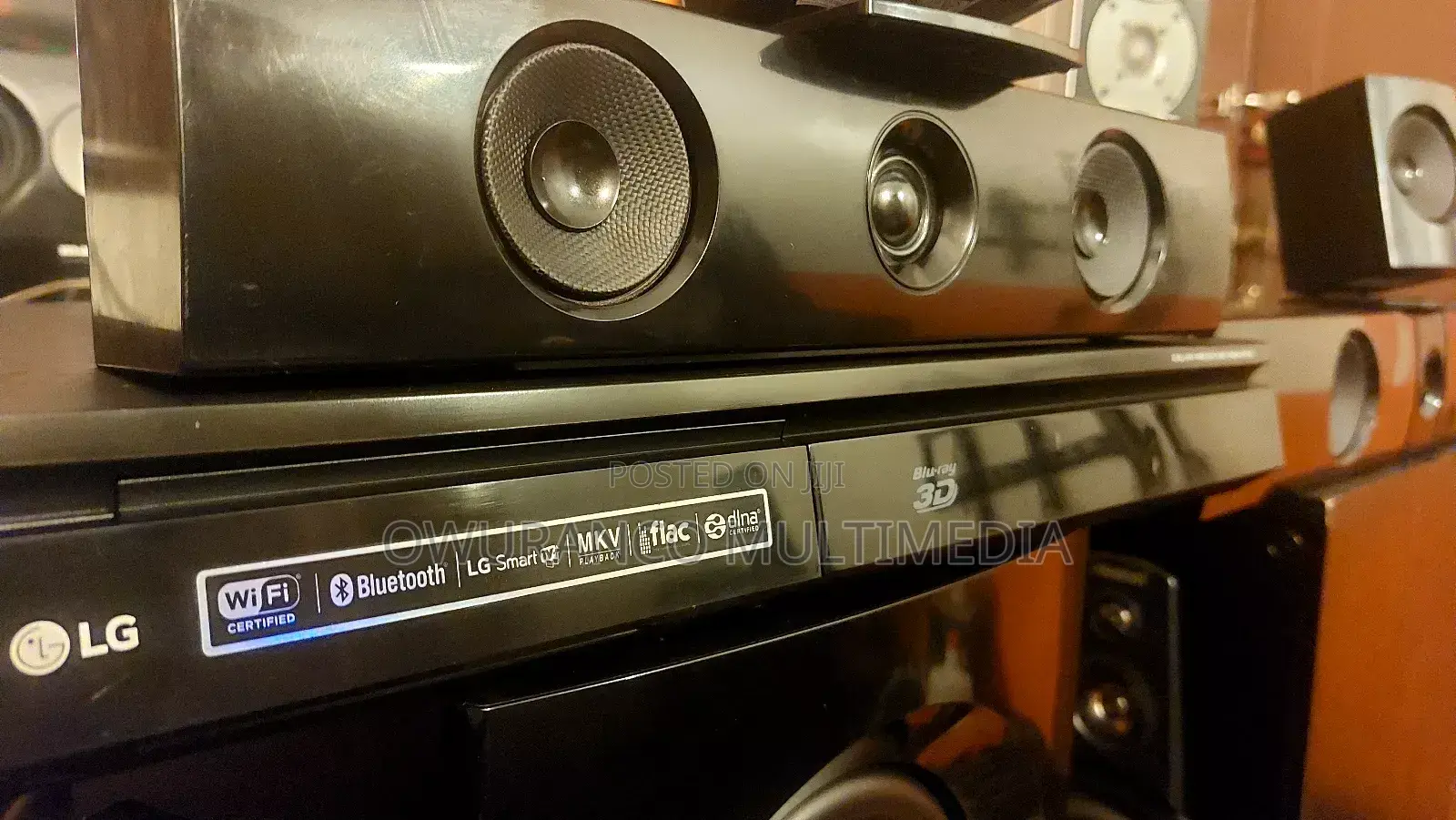 Lg Bh7240bw 1,200watts Bluetooth Blu-Ray Complete Set