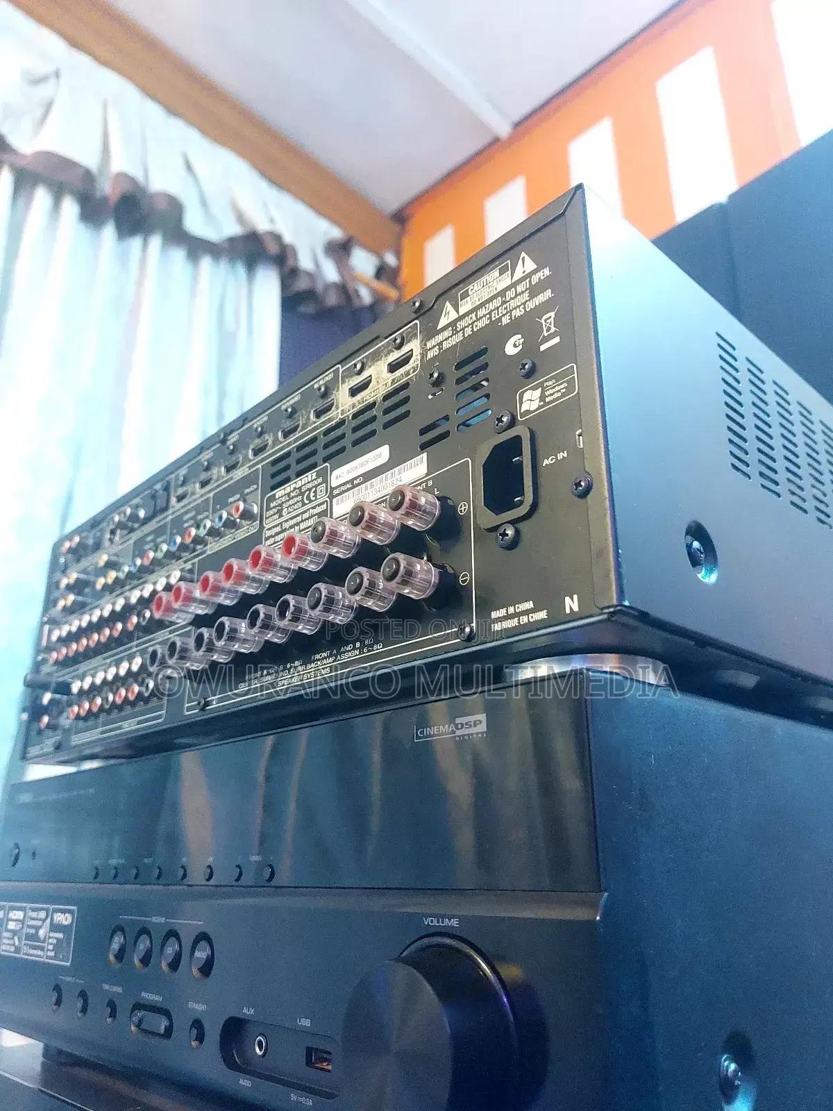 Marantz Sr 6006, 650watts 7.2 Av Receiver Apple Air-Play In