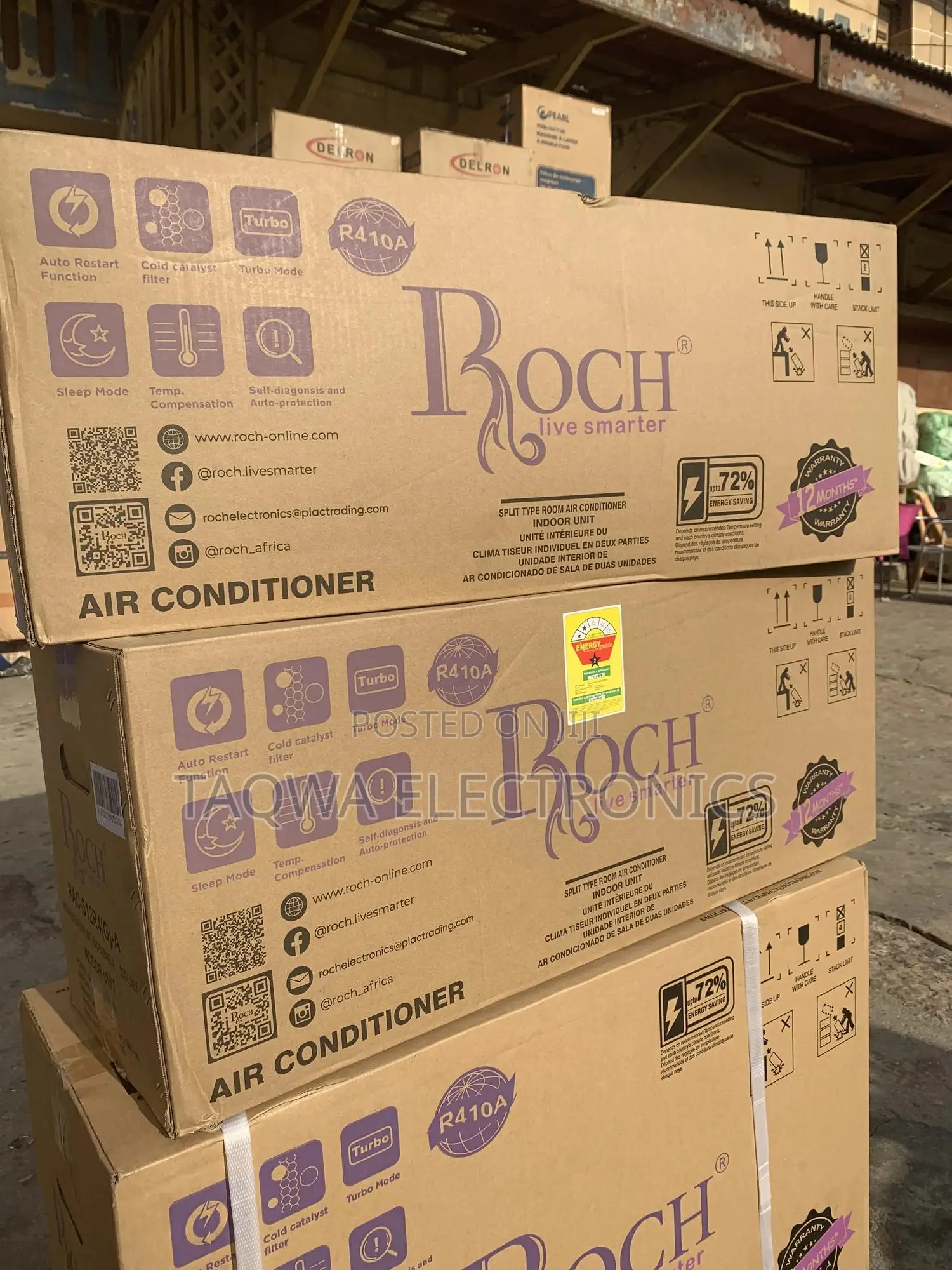 More Energy ••Roch 1.5hp Air Conditioner