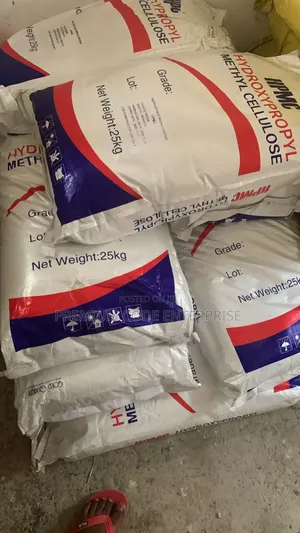 HPMC Hydroxypropyl Methyl Cellulose Tile Chemical, 25kg