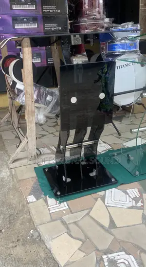 Transparent Glass Pulpit