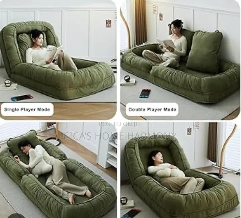 Lazy Sofa / Chair (Convertible)