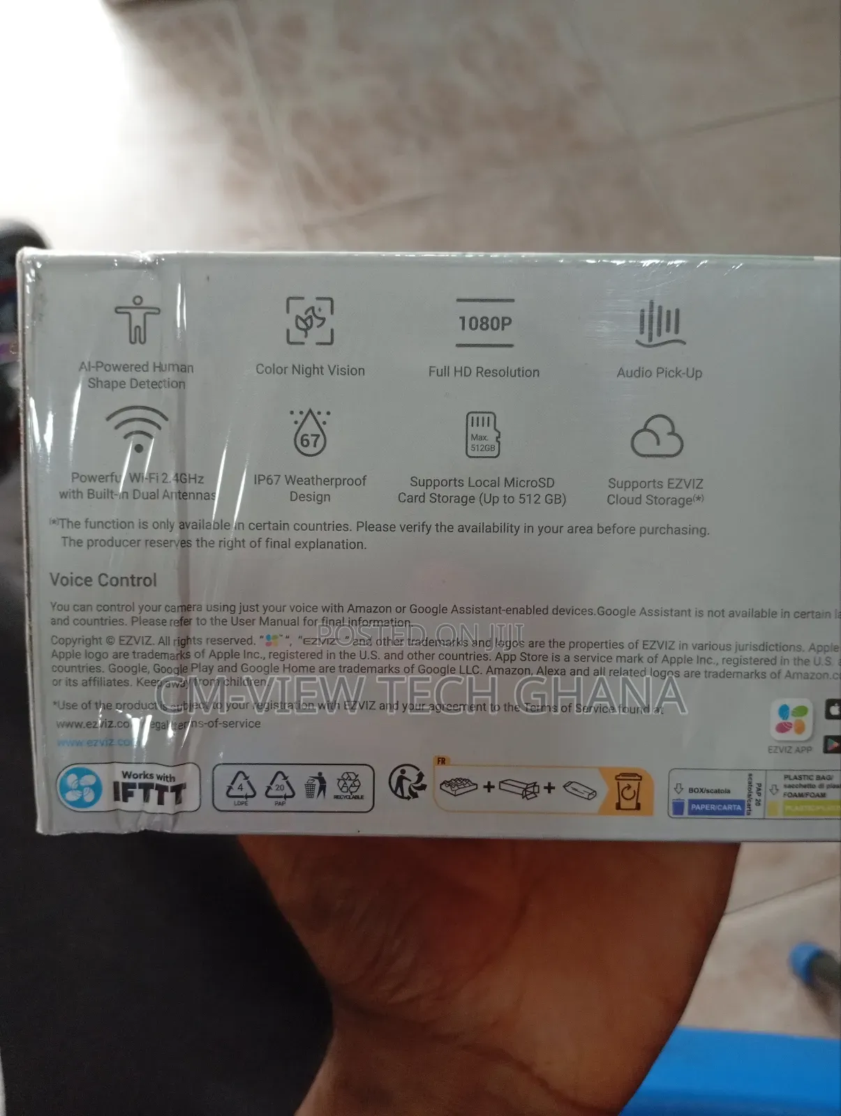 Ezviz Smart Home Camera H3c