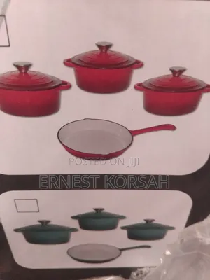 7pcs Cast Iron Cookware