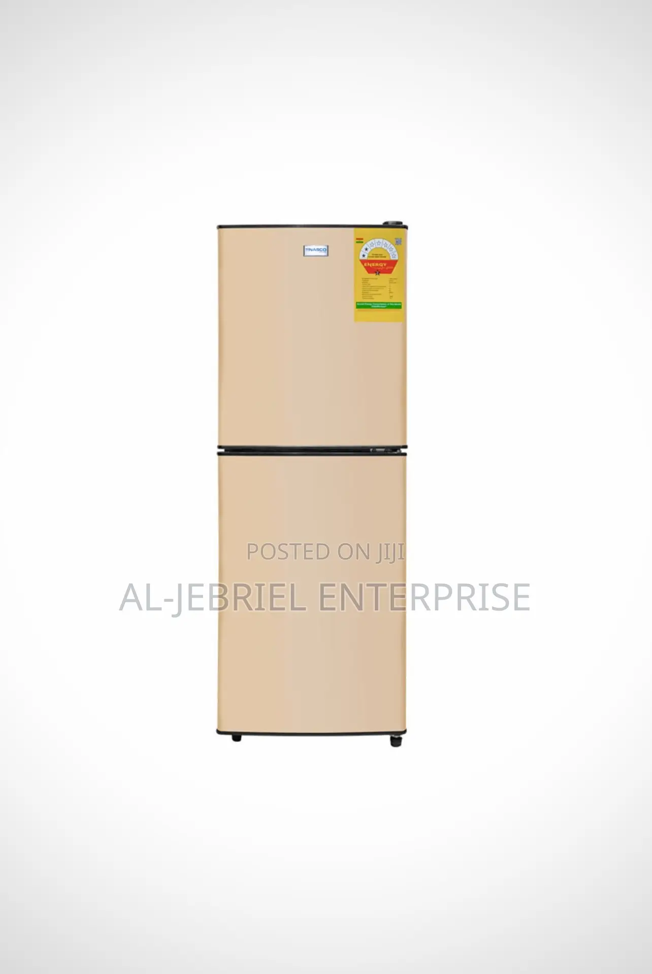 Nasco 136 Liters Bottom Freezer Fridge