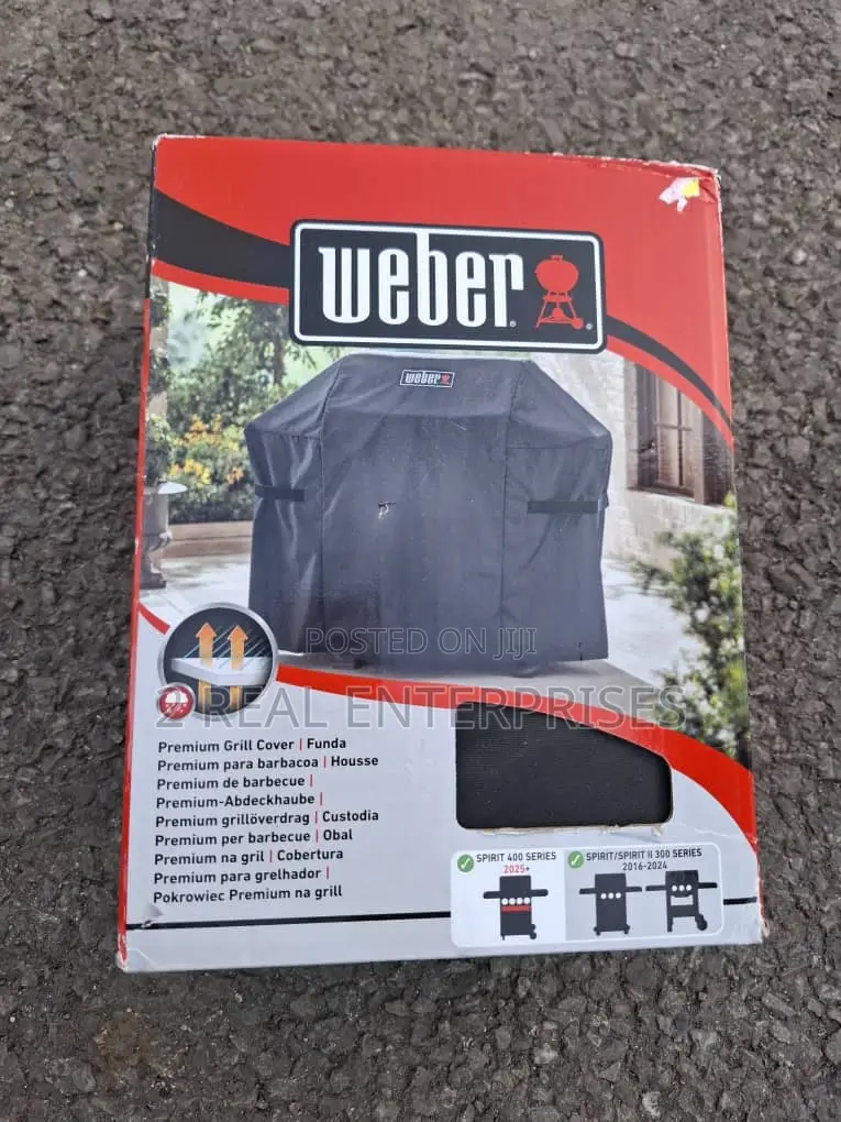 Weber 7183 Premium Barbecue Grill Cover