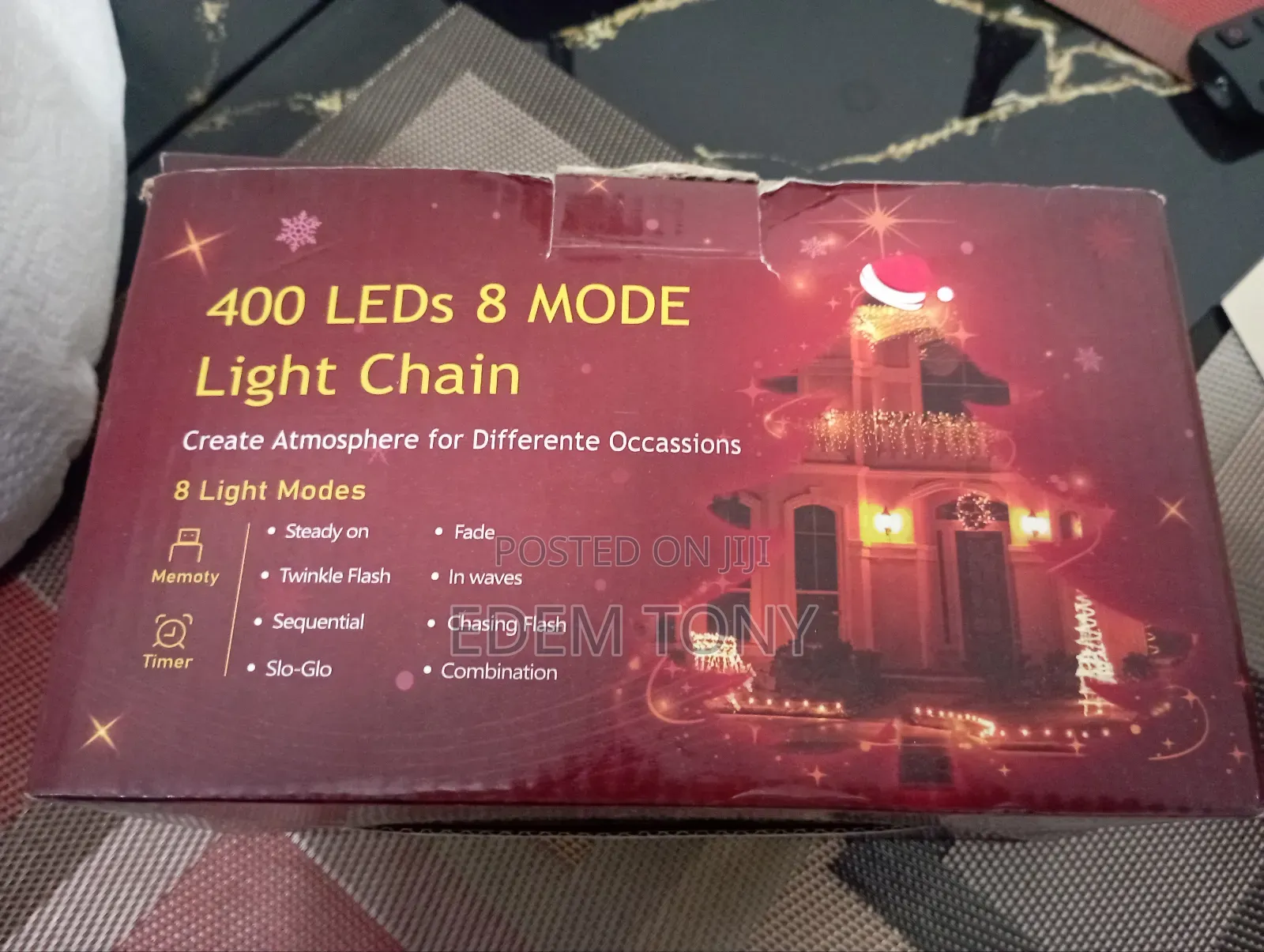 400 Leds 8 Mode Light Chain( Christmas Lights)