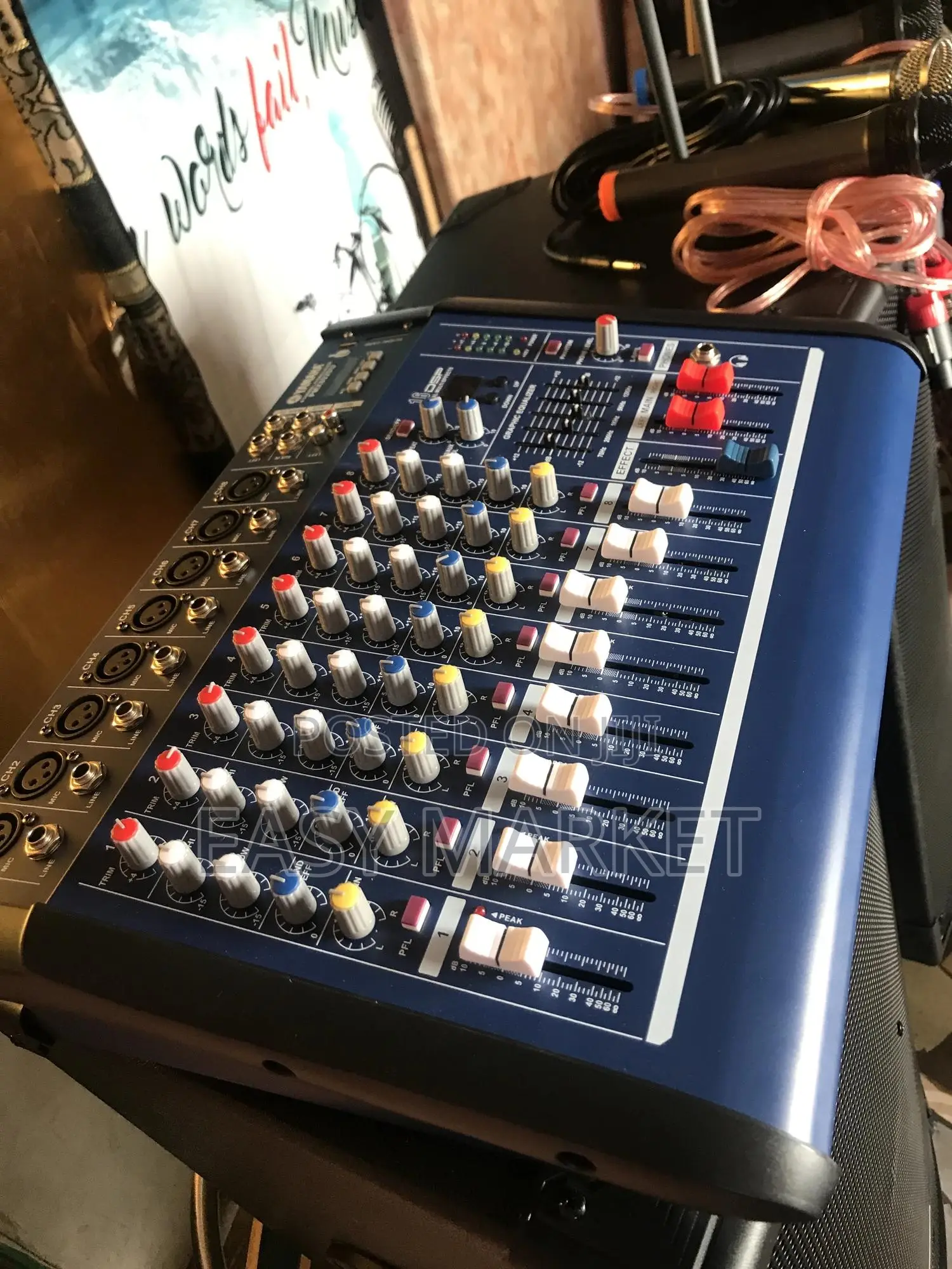 Speaker With Mic Mixer Set