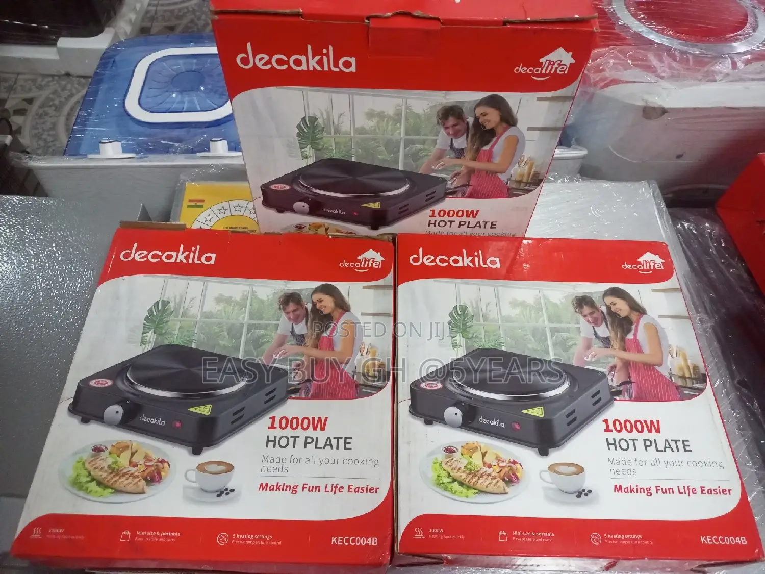 Splendid Decakila 1000w Hot Cooking System