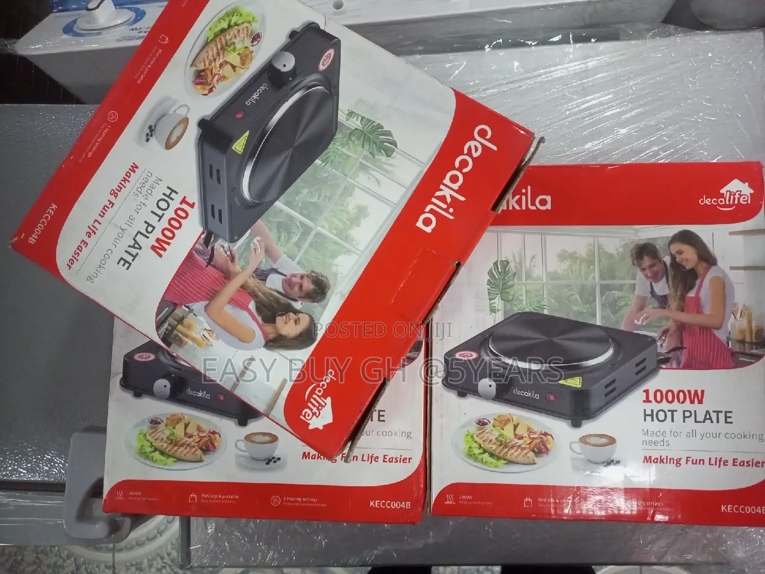Quick and Strong Body Decakila Hot Plate Cooking System