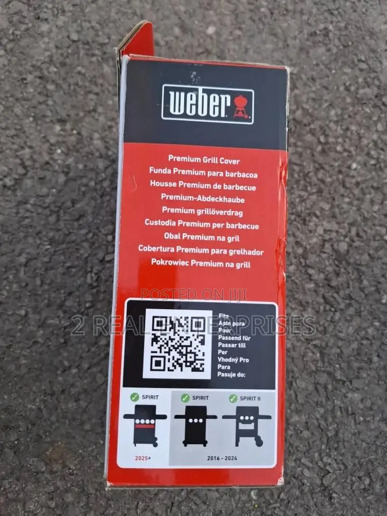 Weber 7183 Premium Barbecue Grill Cover