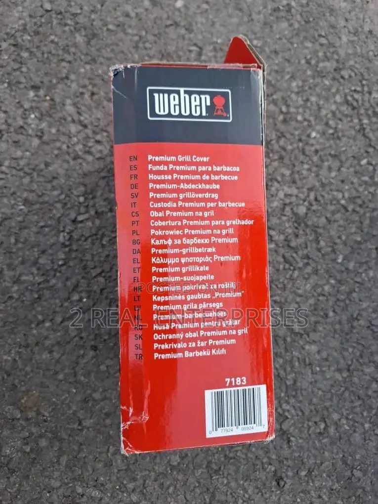 Weber 7183 Premium Barbecue Grill Cover