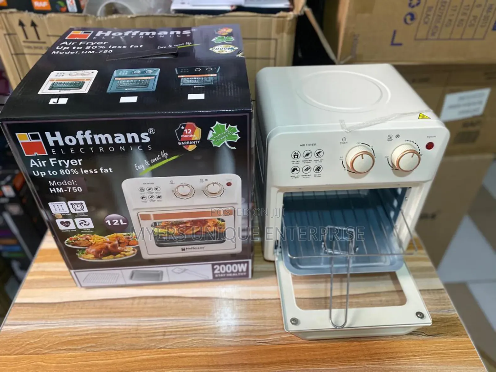 Quality Hoffmans 12l Airfryer 2000w.
