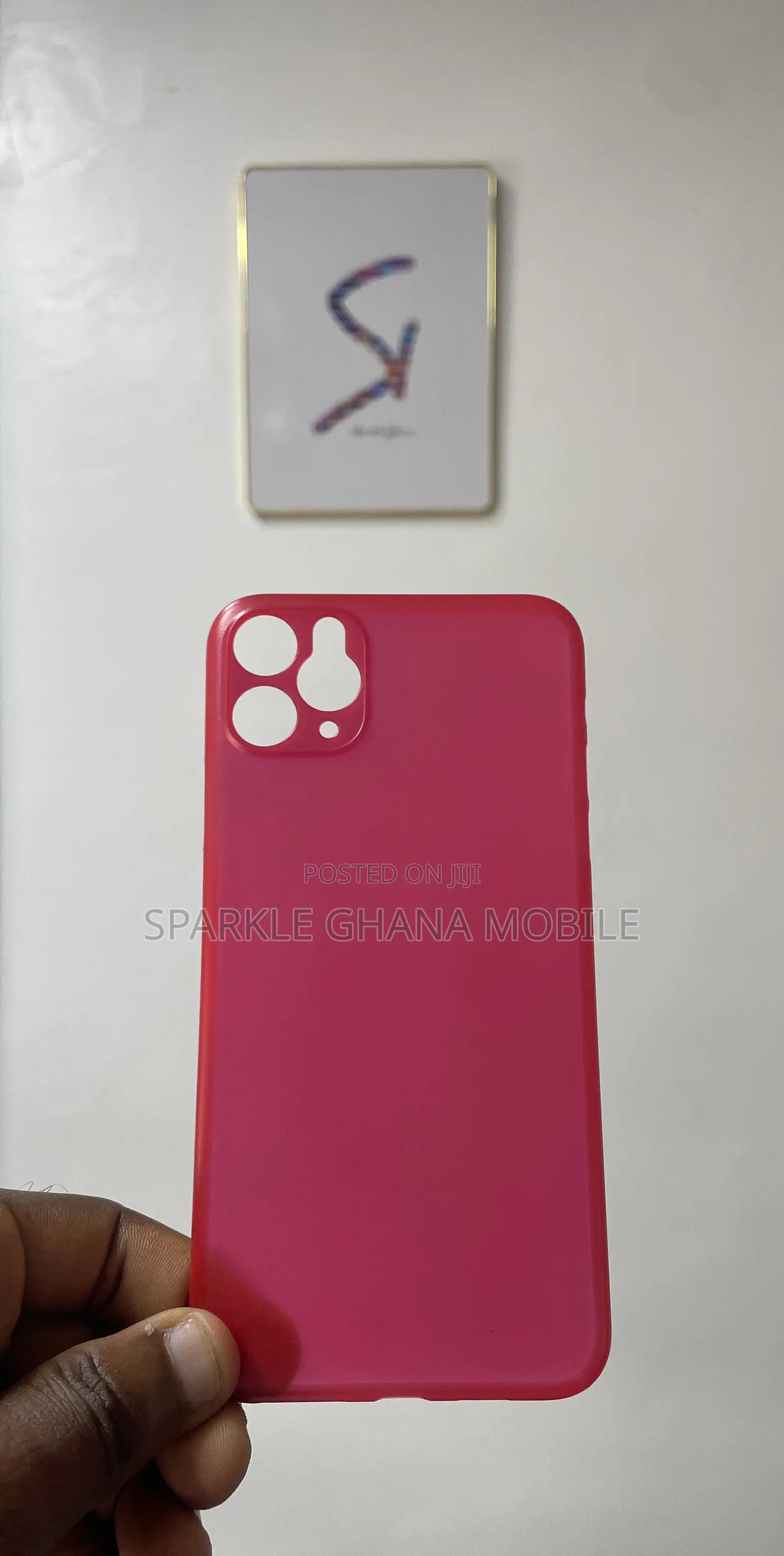 iPhone 11 Pro Max Red Plastic Case