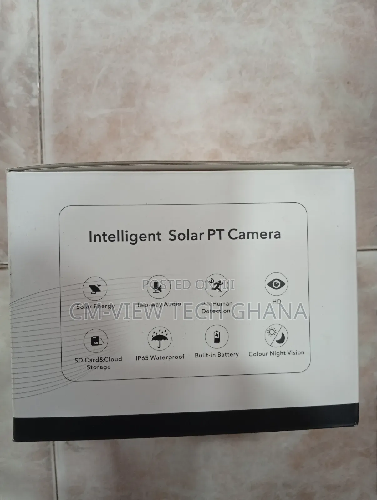 Intelligent Battery Powered Solar Pt Camera