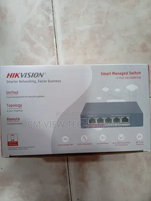 4port Hikvision Poe Managed Switch (Non Gigabit)