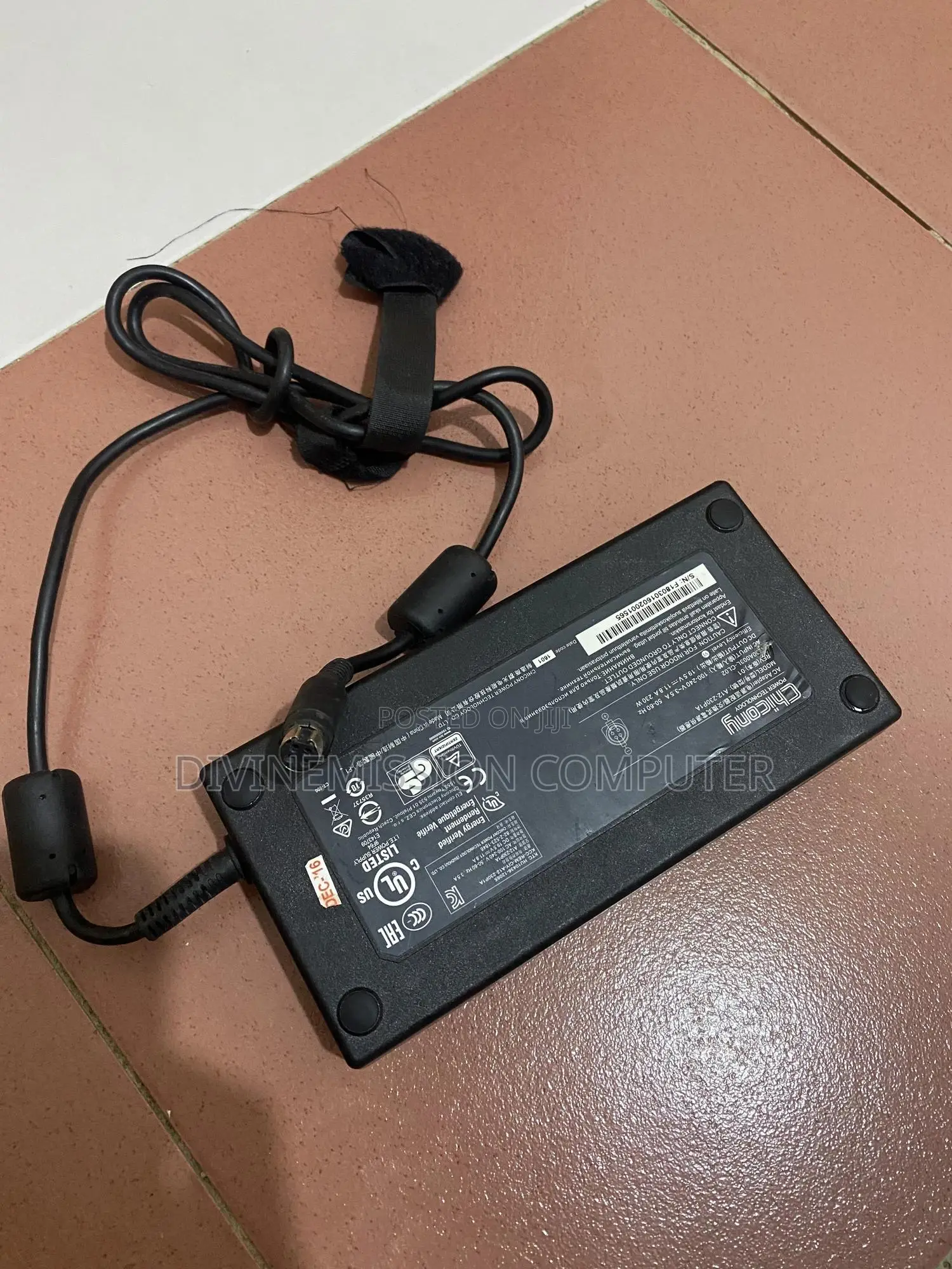 Original Oem Chicony 230w Ac Adapter for Clevo Gaming Laptop