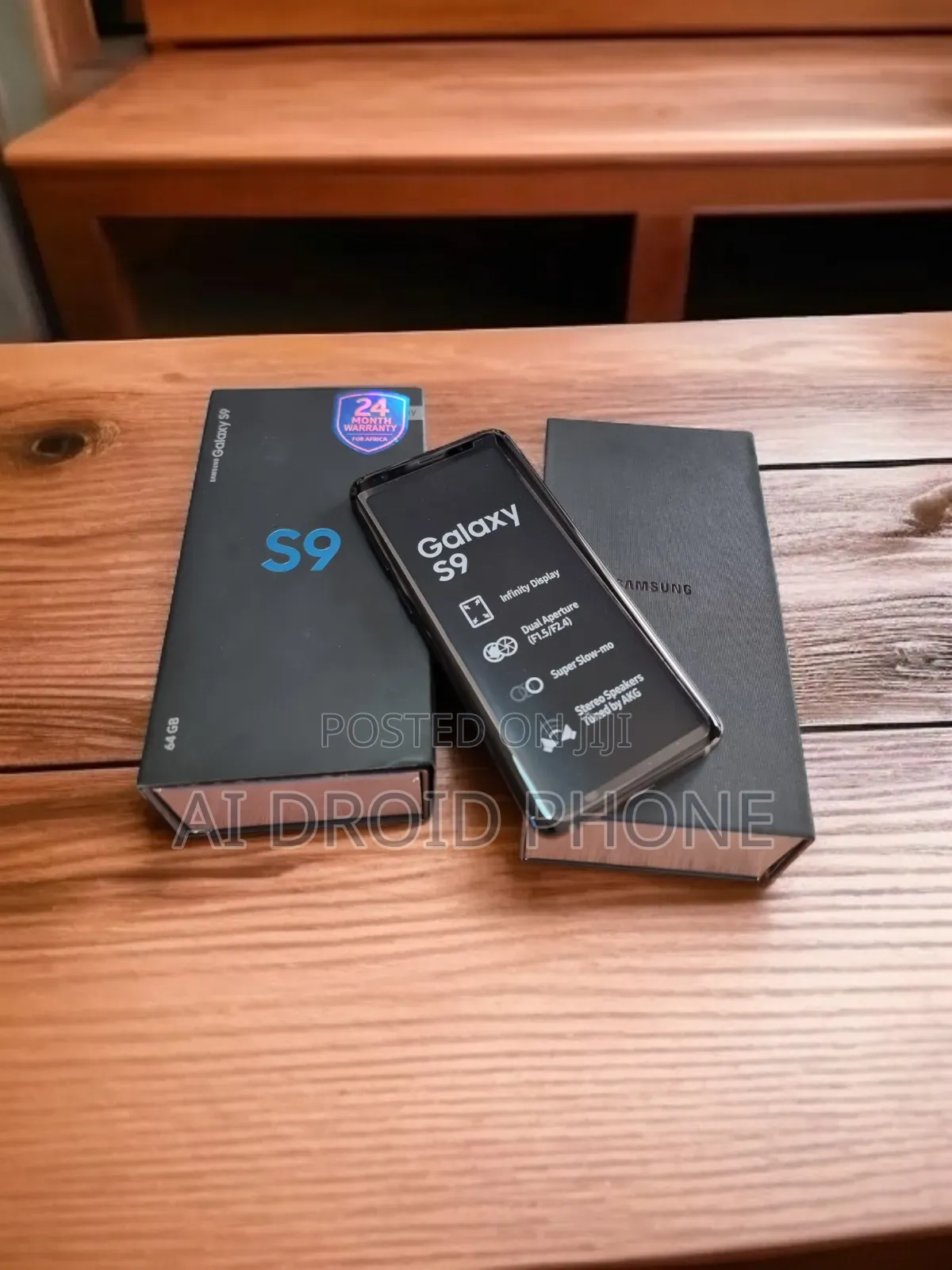 New Samsung Galaxy S9 64 GB Gray