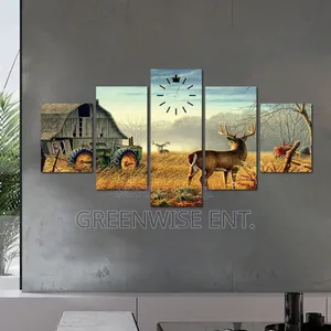 Rustic Wilderness 5 Panel Wall Art