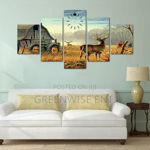 Rustic Wilderness 5 Panel Wall Art