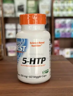 5-Htp, 5 Hydroxy L-Tryptophan With Vitamins C and B6