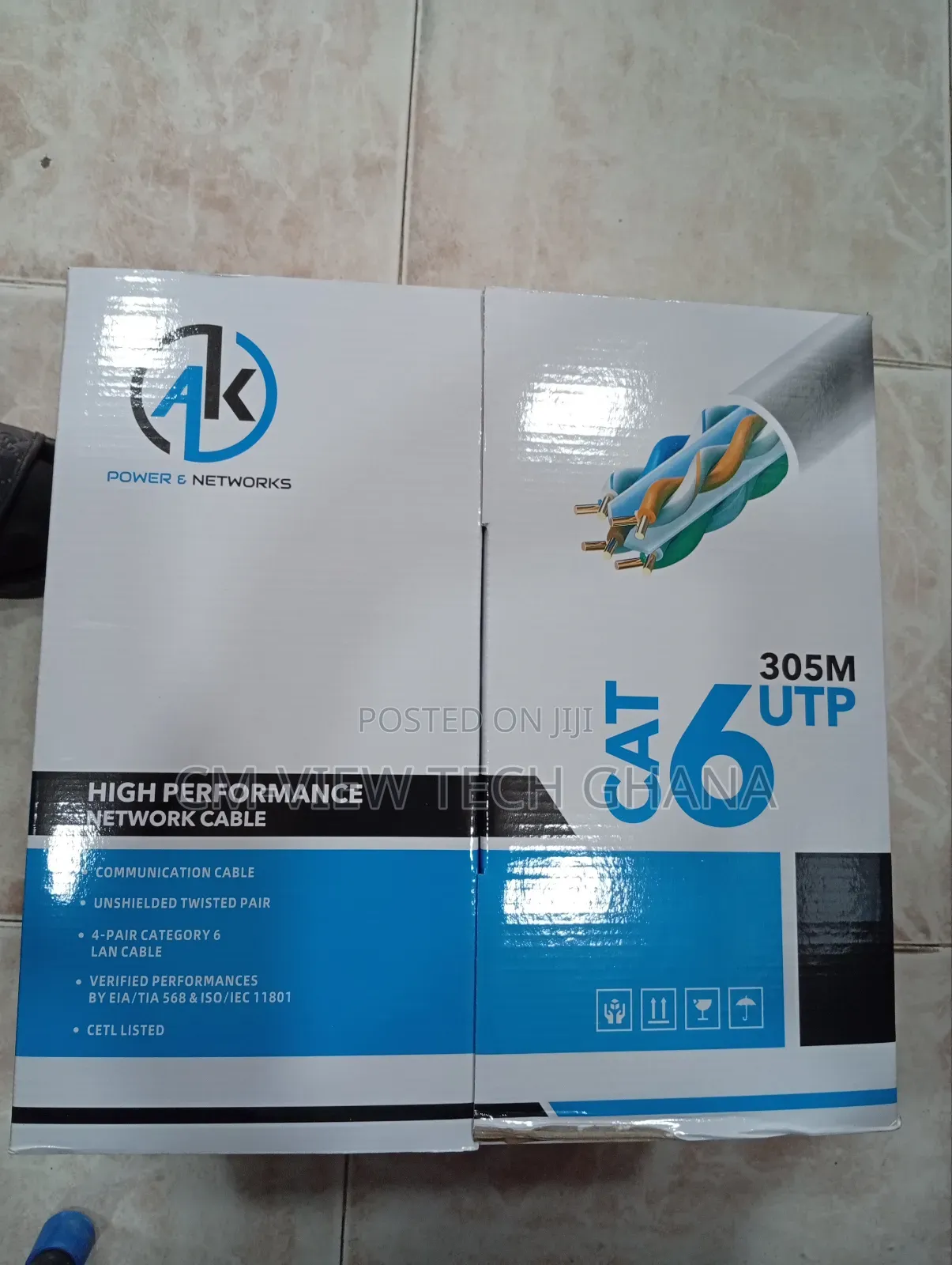 305m Utp Cat6 Cable Ak Brand