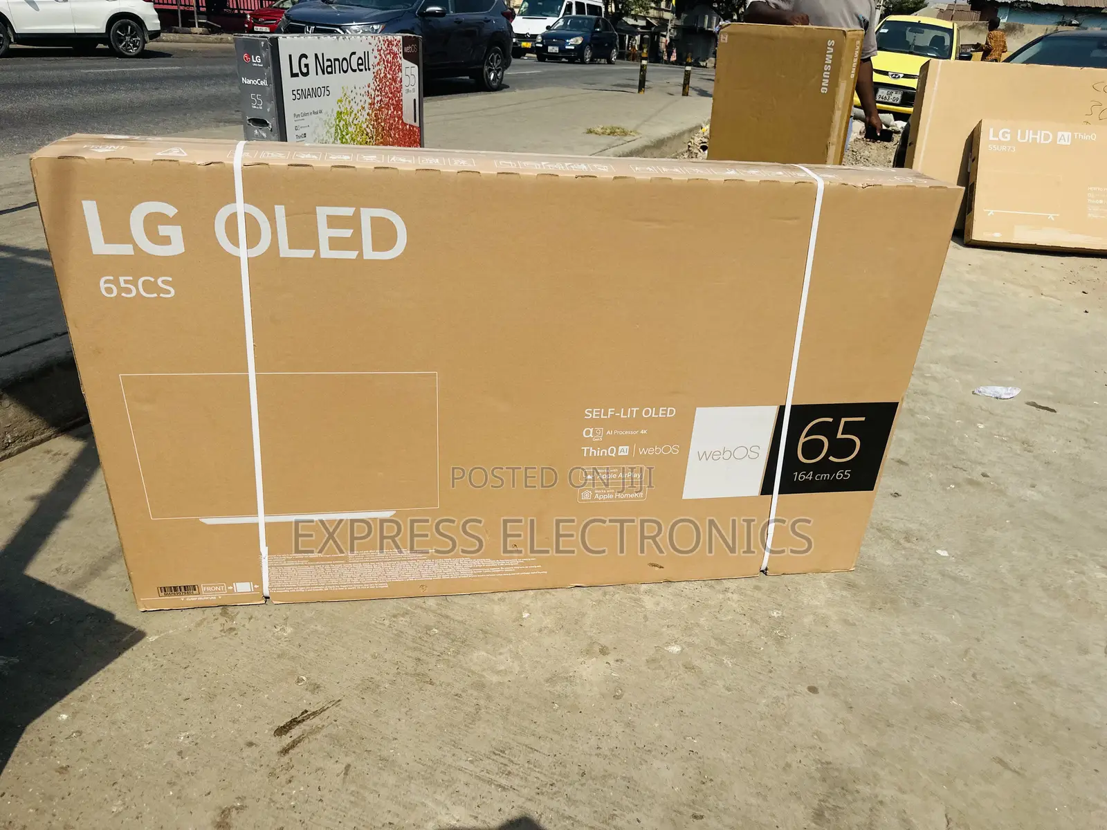Slim Uhd Smart Glossy Screen Oled Smart 65cs