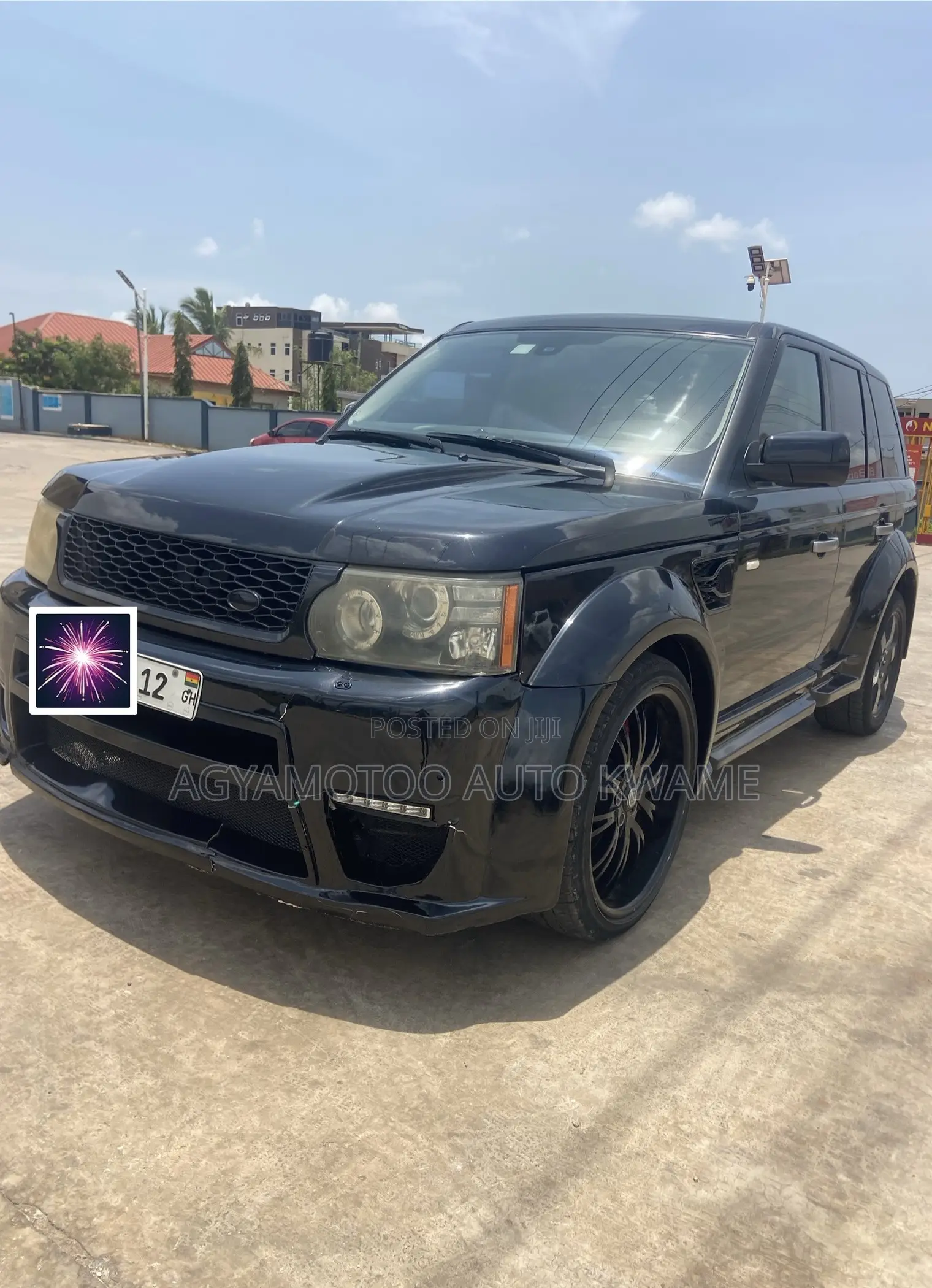 Land Rover Range Rover Sport Supercharged 4x4 (5.0L 8cyl 6A) 2011 Black