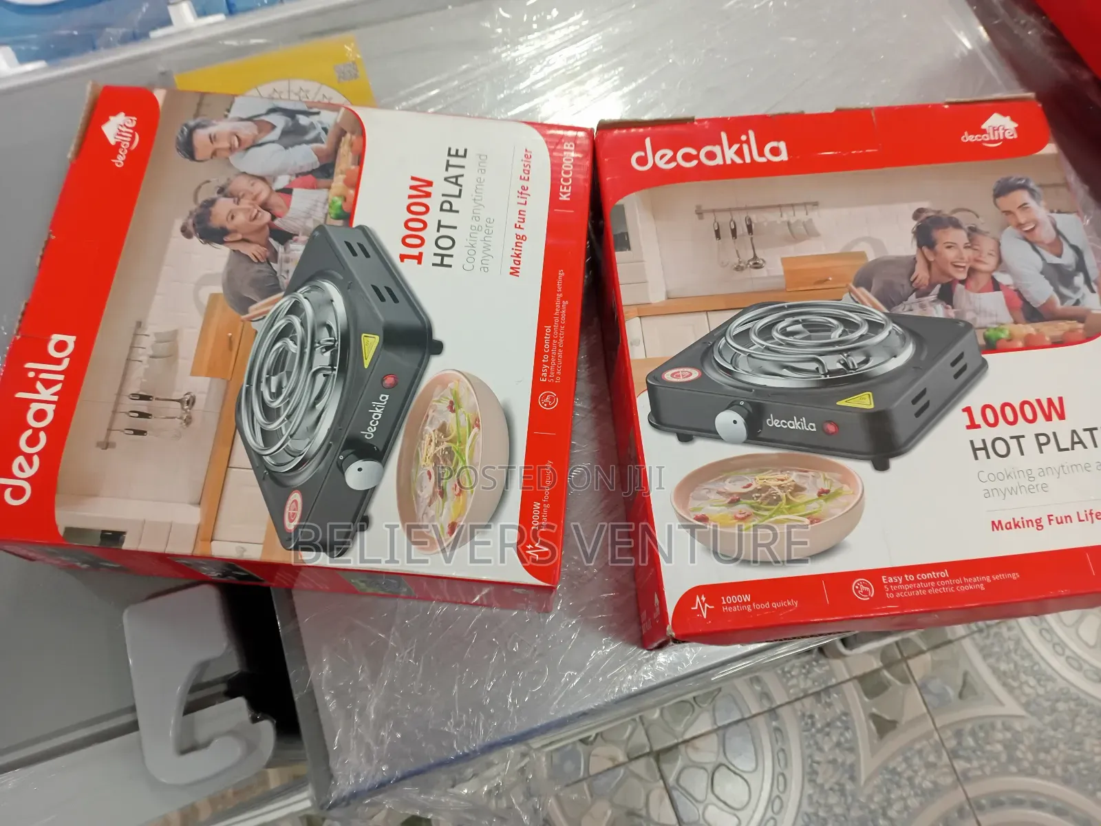 Easy Control Coil Hot Plate Decakila Hot Plate